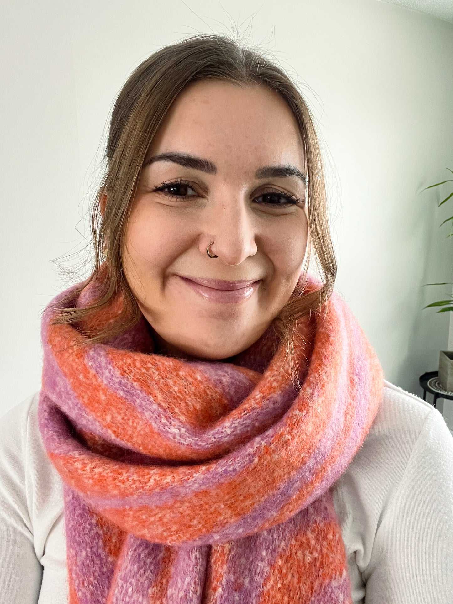 Chunky Abstract Scarf