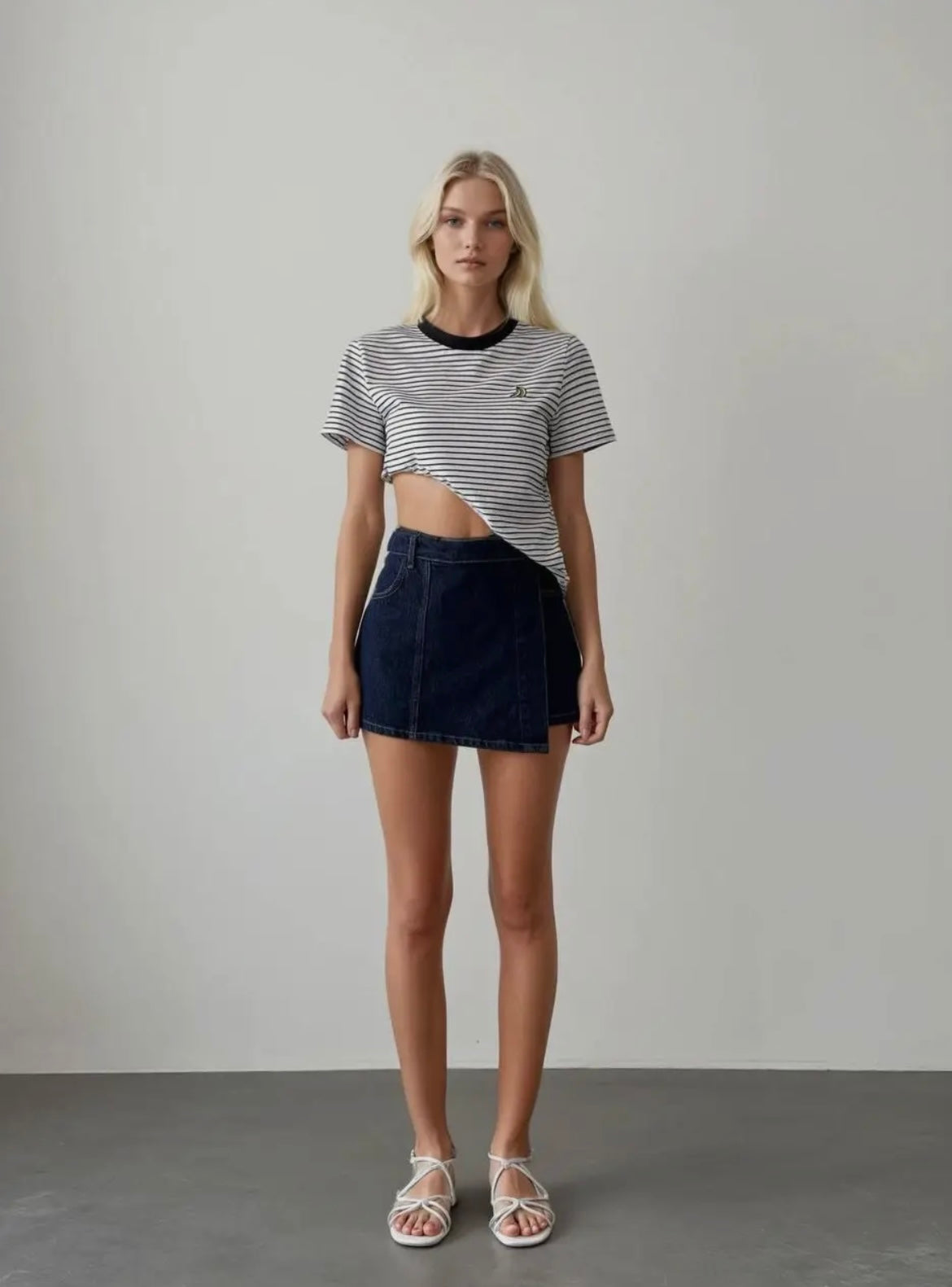 Banana Stripe Tee
