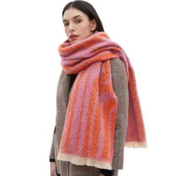 Chunky Abstract Scarf
