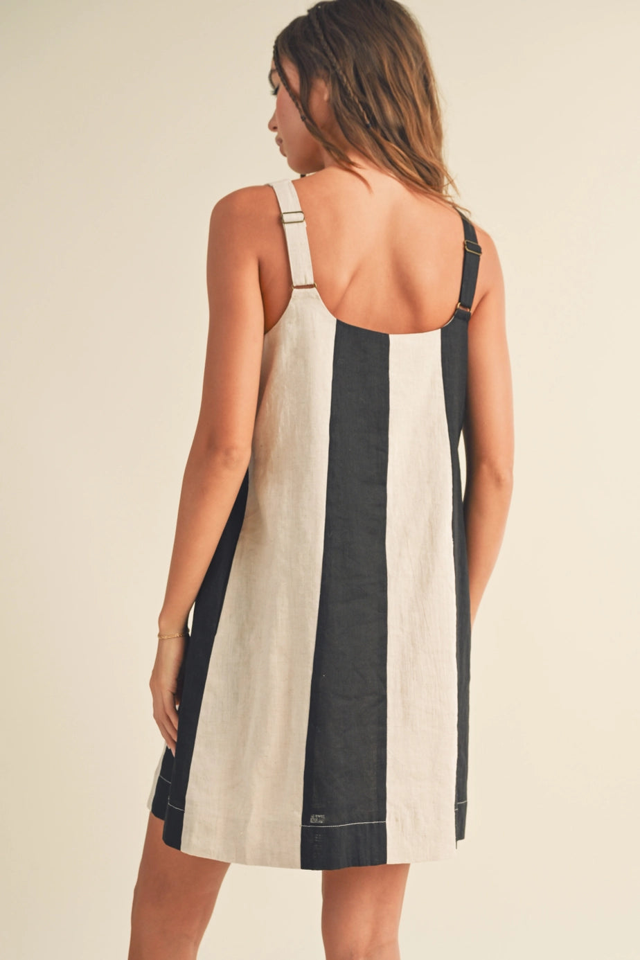 Colour Block Mini Dress