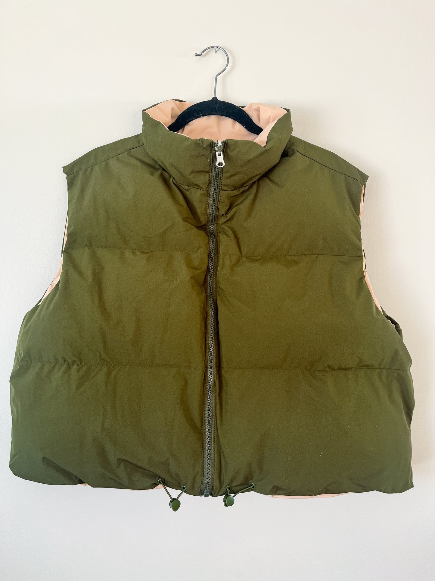 Cropped Puffer Vest